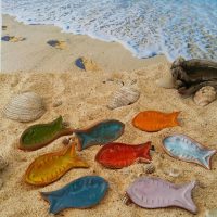 Small Ceramic Fish - Otro Mar Ceramics