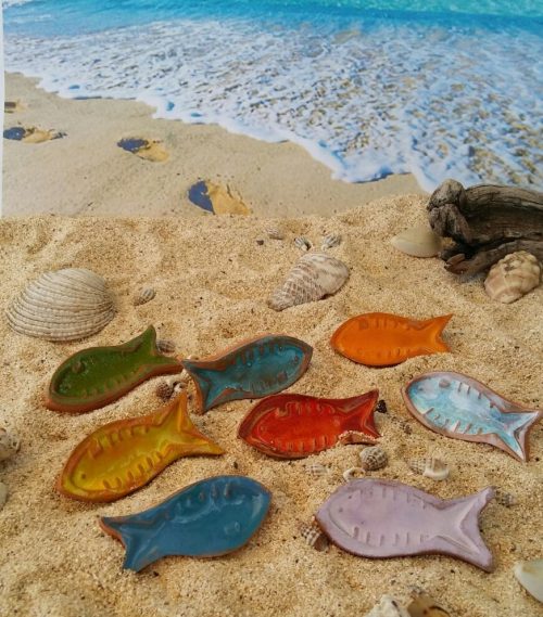Small Ceramic Fish - Otro Mar Ceramics