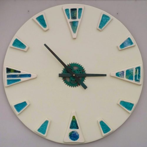 Ceramic wall clock - Otro Mar