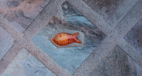 Small Ceramic Fish in Lava Stone - Otro Mar Ceramics